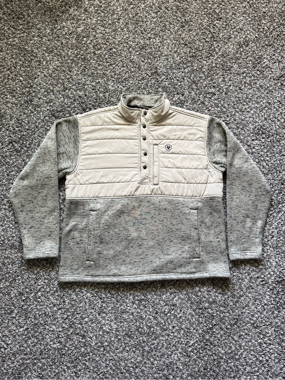Ariat Men’s Caldwell Reinforced Snap Sweater Size XL